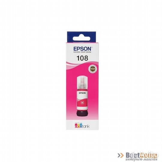 Картридж Epson 108 C13T09C34A Magenta для L8050/L1