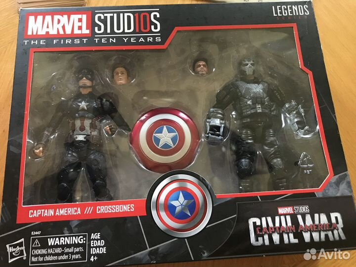 Marvel Legends the first 10 years наборы