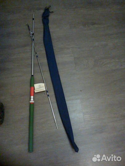 Спиннинг складной дюралюминевый, новый