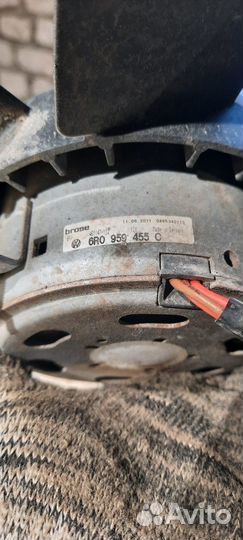 Вентилятор Volkswagen Polo V (2009—2015)