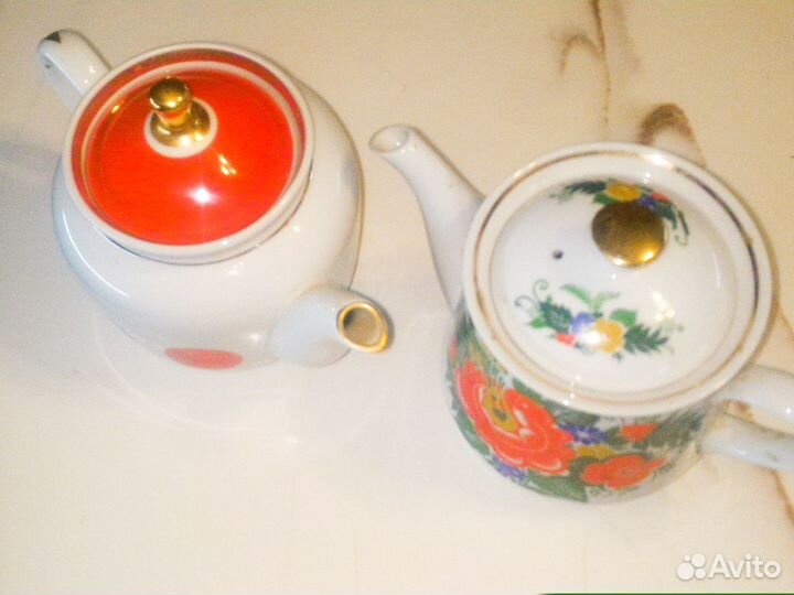 Чайники и чашки