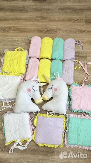 Бортики на детскую кровать