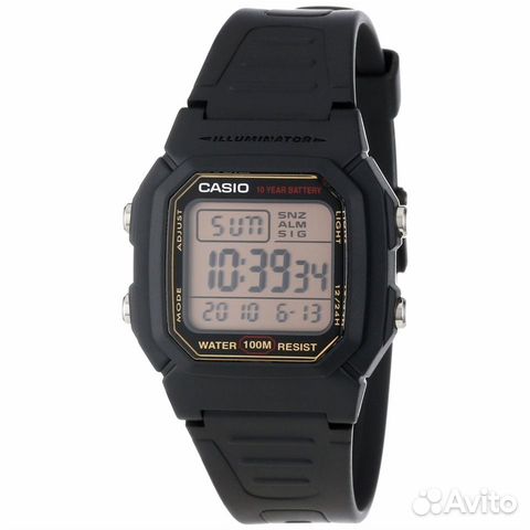 Наручные часы casio W-800HG-9A новые