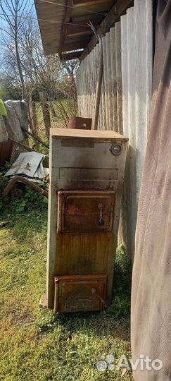 Котел отопления на дровах бу