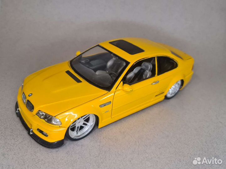 Модель автомобиля bmw E46 S3 1:18 AC Schnitzer