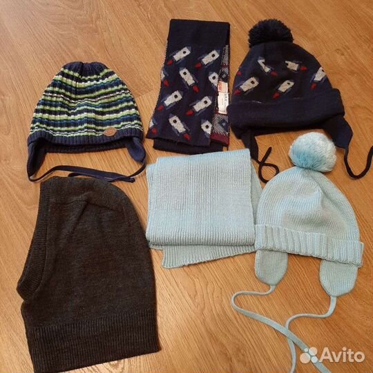 Комплект шапка и шарф