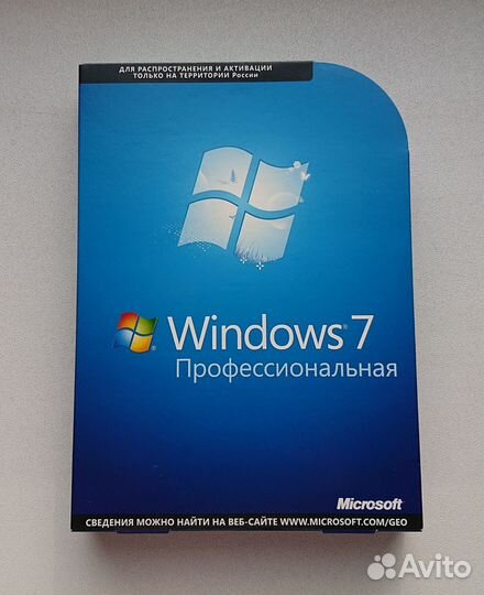 Windоws 7 Профессиональная Ru DVD BOX