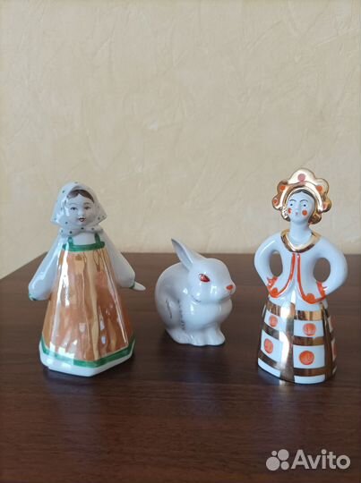 Статуэтки из фарфора и керамики СССР