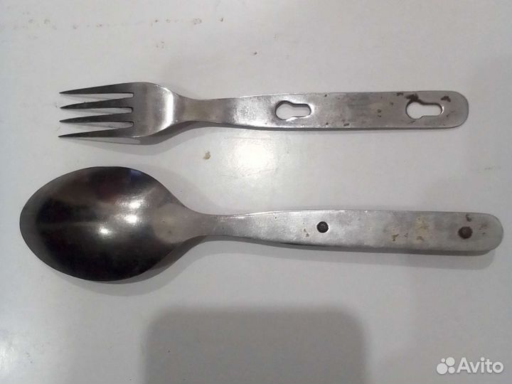 Столовый набор ложка и вилка