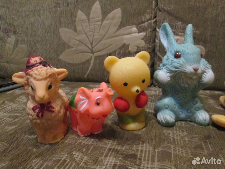 Игрушки резиновые СССР пакетом