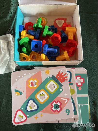 Игра Болты и гайки Bondibon