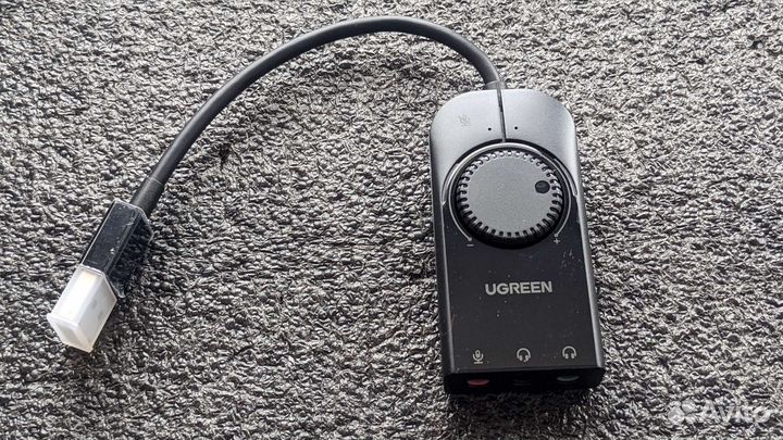 Внешняя звуковая карта USB Ugreen