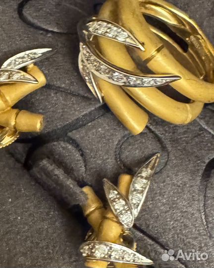 Серьги и кольцо Carrera Y Carrera оригинал