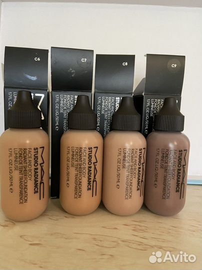 Mac studio radiance face and body тональный