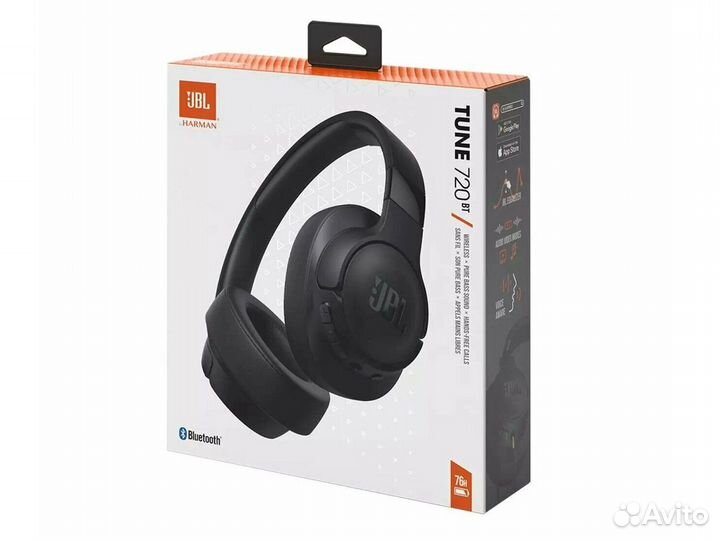 Беспроводные наушники JBL Tune 720BT Черный