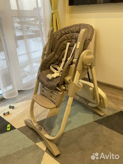 Стульчик для кормления chicco polly