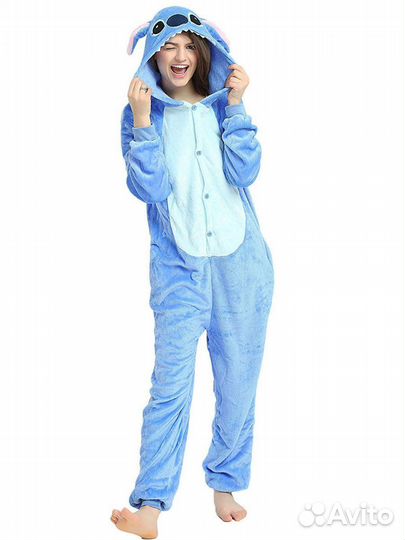 Пижама кигуруми Стич 160