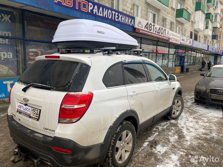 Бокс-багажник на крышу Аctive М 450л двухсторонний