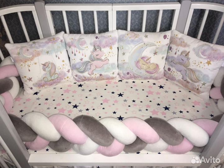 Детская кроватка трансформер 4 в 1. Как новая