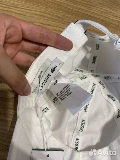 Бейсболка Lacoste новая оригинал