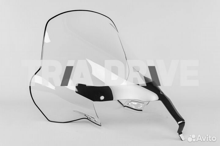 Стекло ветровое для снегохода BRP Skandic (3мм)