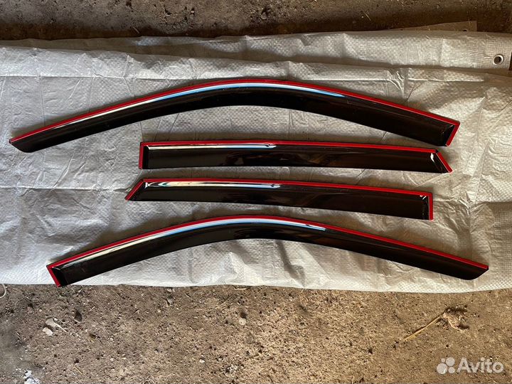 Дефлекторы окон и порога калина - новые