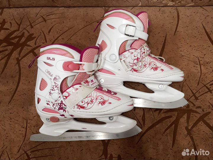 Коньки детские раздвижные