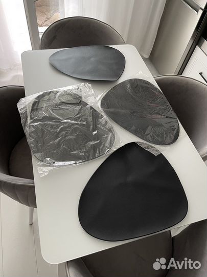 Кожанная подставка под тарелки