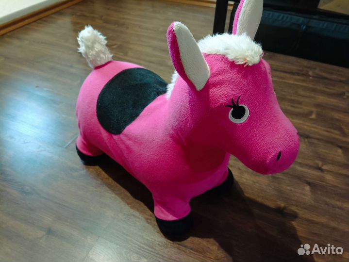 Лошадка попрыгун надувная