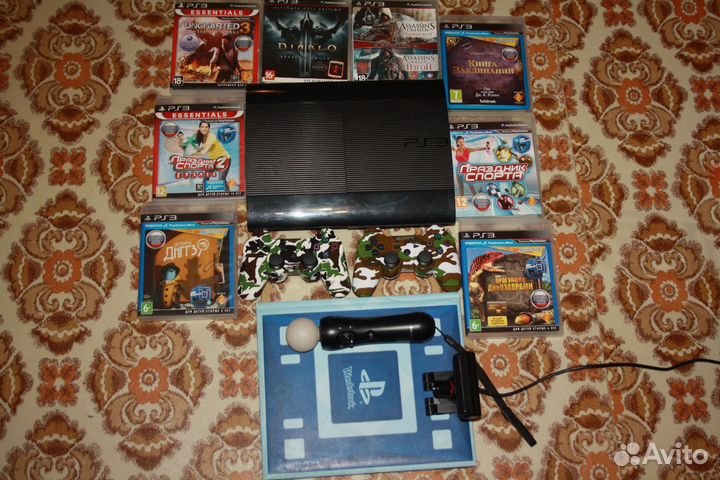 PS3 доп. комплектующие