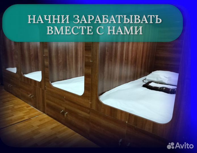 Доход от сети хостелов с гарантией