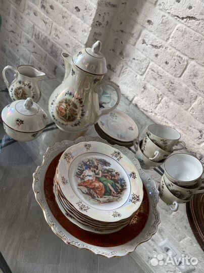 Столовый сервиз гдр kahla