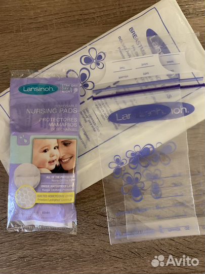 Lansinoh лактационные вкладыши.Пакеты для хранения