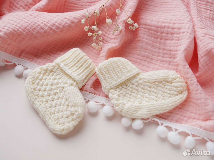 Подарочный набор для новорожденной с грызунком