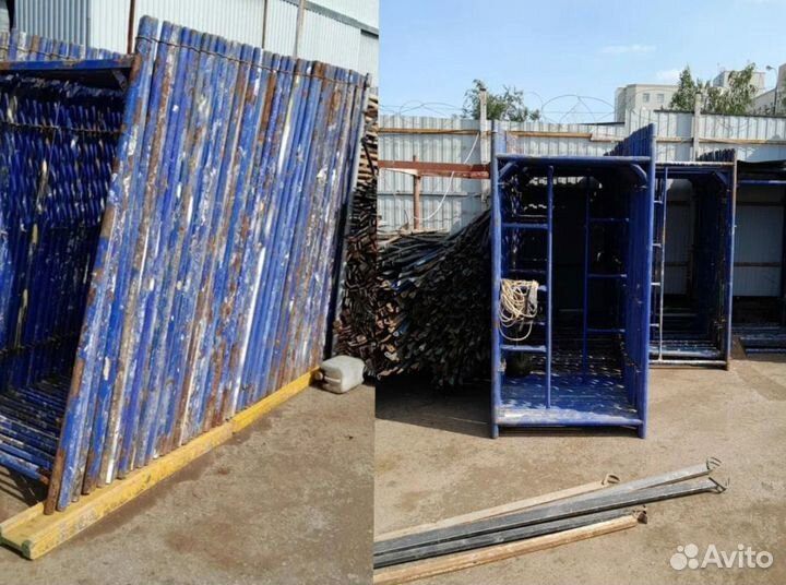 Леса строительные рамные