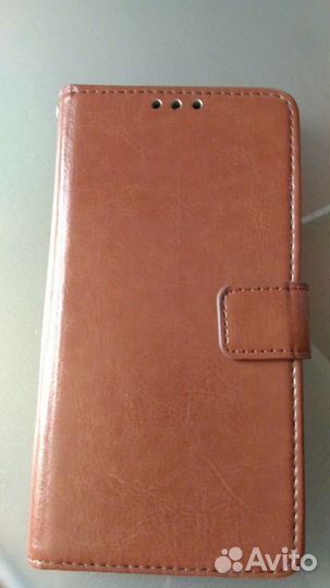 Чехол книжка для Xiaomi Redmi Note 4X, Коричневый