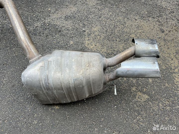 Выхлоп E63 AMG w211