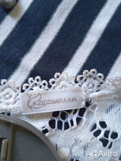 Школьная блузка 134-140 Карамелли