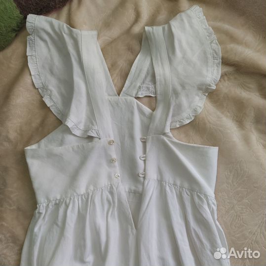 Платье Zara белое