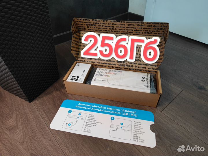 Valve Steam Deck 256gb новая приставка