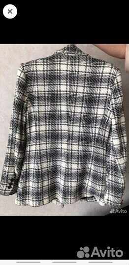 Твидовый пиджак zara
