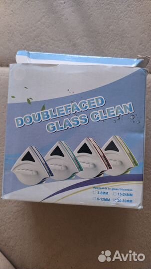 Магнитная щетка для мытья окон