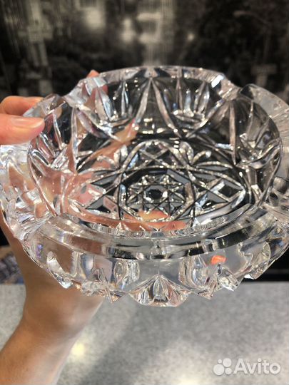 Хрустальная пепельница СССР