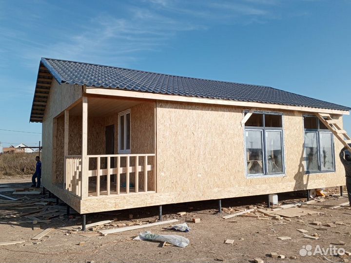 Дачный утеплëние домик