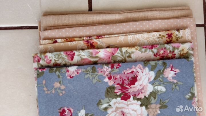 Набор N8 тканей для рукоделия 5 шт.38*48 хлопок