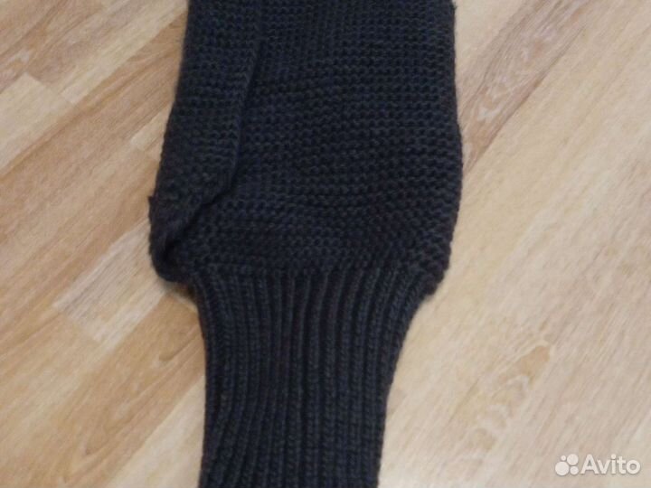 Капюшон вязаный