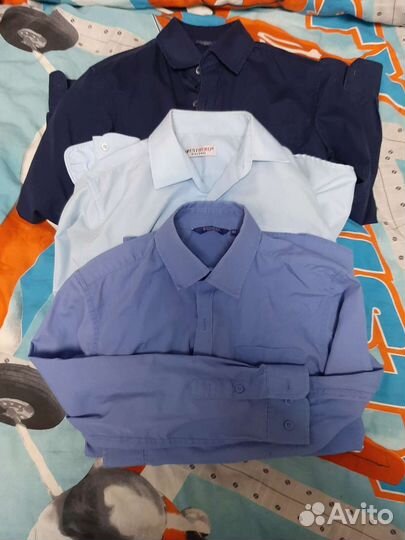 Рубашки школьные