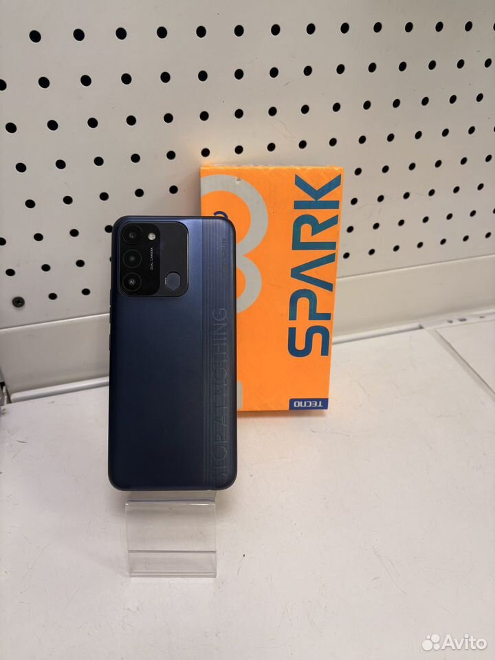 TECNO Spark 8C, 4/64 ГБ, 2 SIM купить в Курске по низкой цене ...