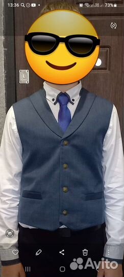 Жилет школьный для мальчика