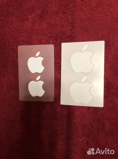 Оригинальные наклейки Apple